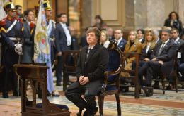 La última vez que Milei y Villarruel fueron vistos juntos fue el 1 de marzo, con motivo de la inauguración de la Legislatura de 2025