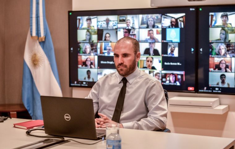 Además está previsto intercambios técnicos con FMI sobre el programa de financiamiento que viene negociando el ministro Martín Guzmán