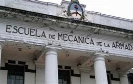 El edificio de la ESMA fue el mayor centro clandestino de detención durante la dictadura militar de 1976-1983